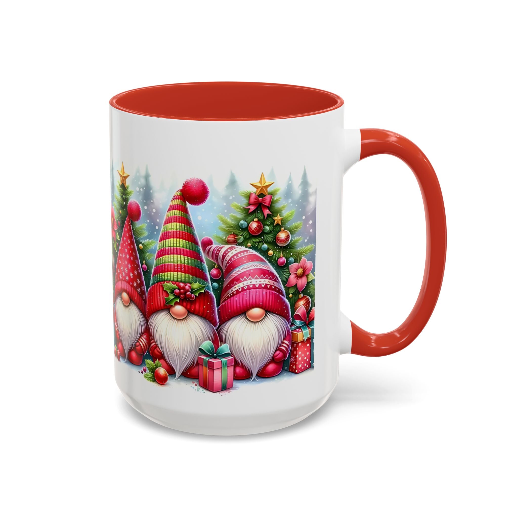 Christmas Gnome Coffee Mug — Festive Holiday Accent Mug (11/15 oz)