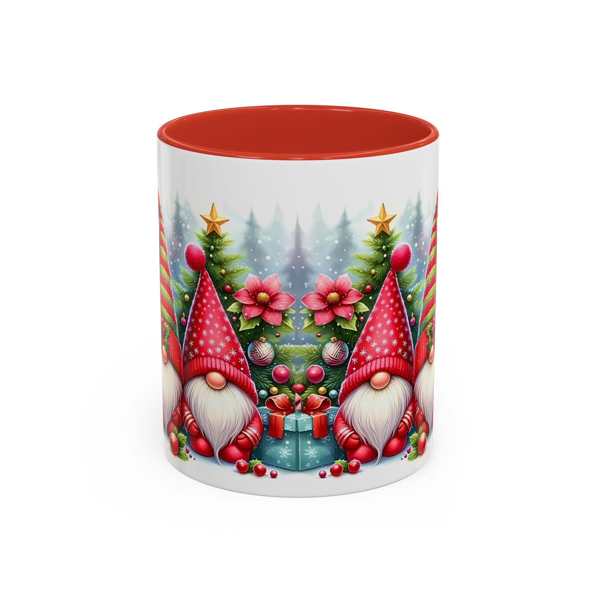 Christmas Gnome Coffee Mug — Festive Holiday Accent Mug (11/15 oz)