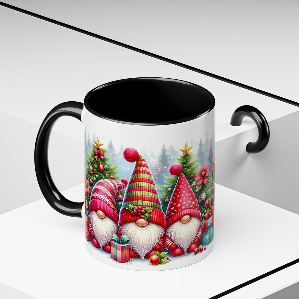 Christmas Gnome Coffee Mug — Festive Holiday Accent Mug (11/15 oz)