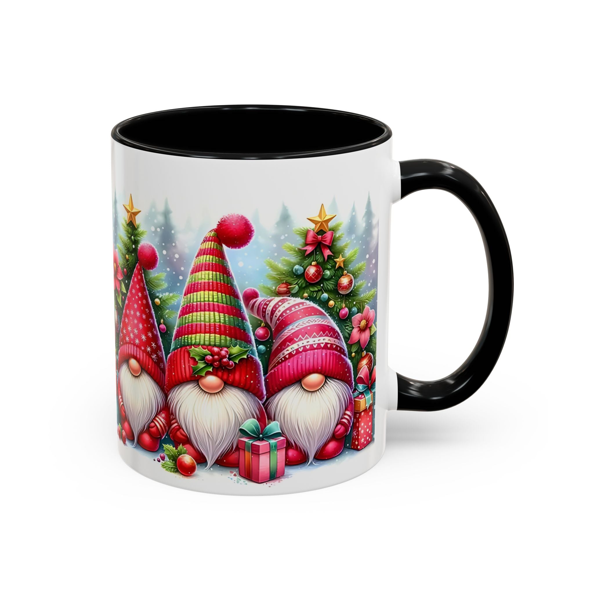Christmas Gnome Coffee Mug — Festive Holiday Accent Mug (11/15 oz)