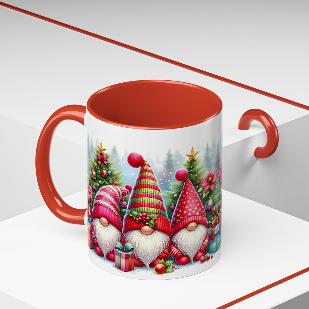 Christmas Gnome Coffee Mug — Festive Holiday Accent Mug (11/15 oz)