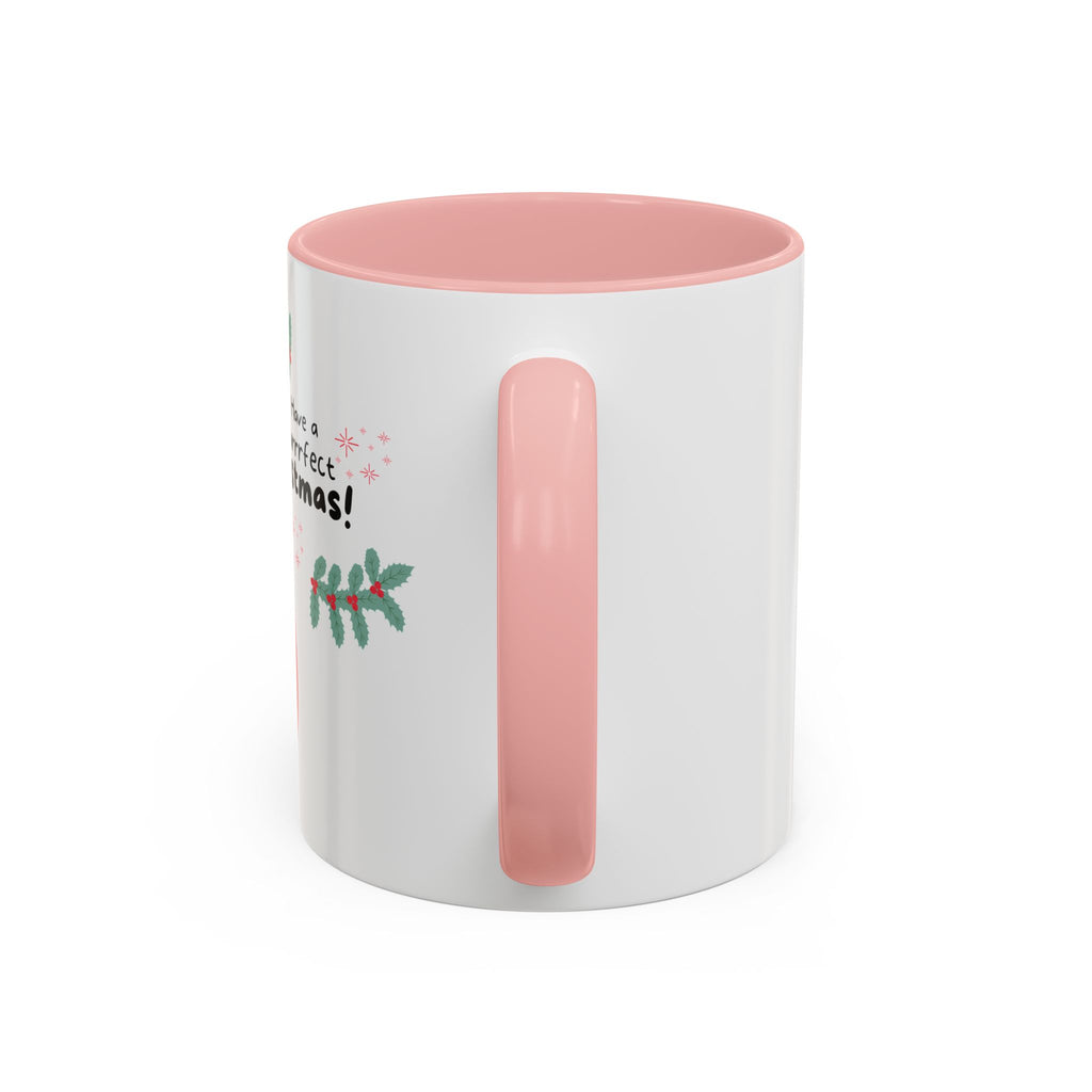 Christmas Cat Coffee Mug — "Have a Purrrfect Christmas!" Accent Ceramic Mug