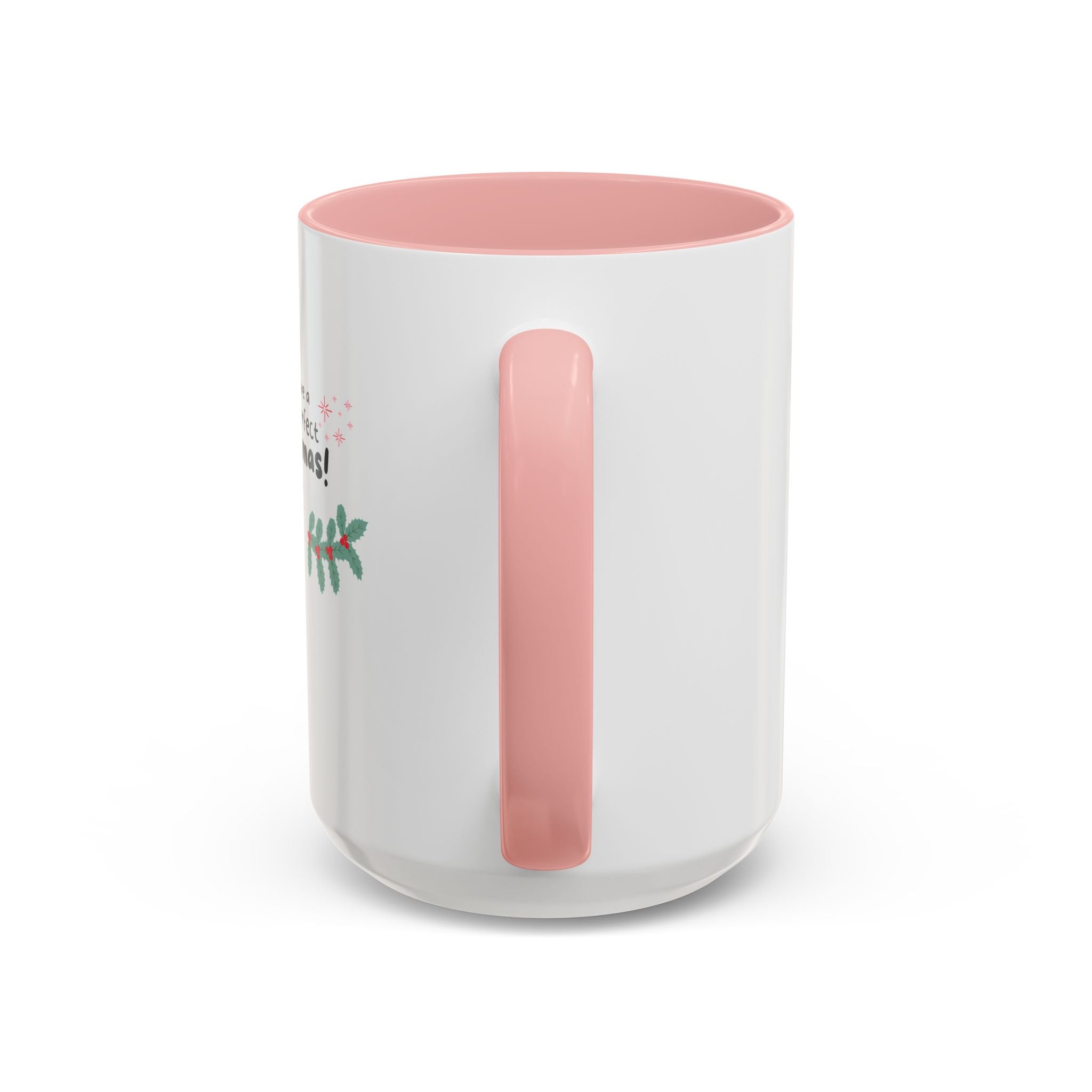 Christmas Cat Coffee Mug — "Have a Purrrfect Christmas!" Accent Ceramic Mug